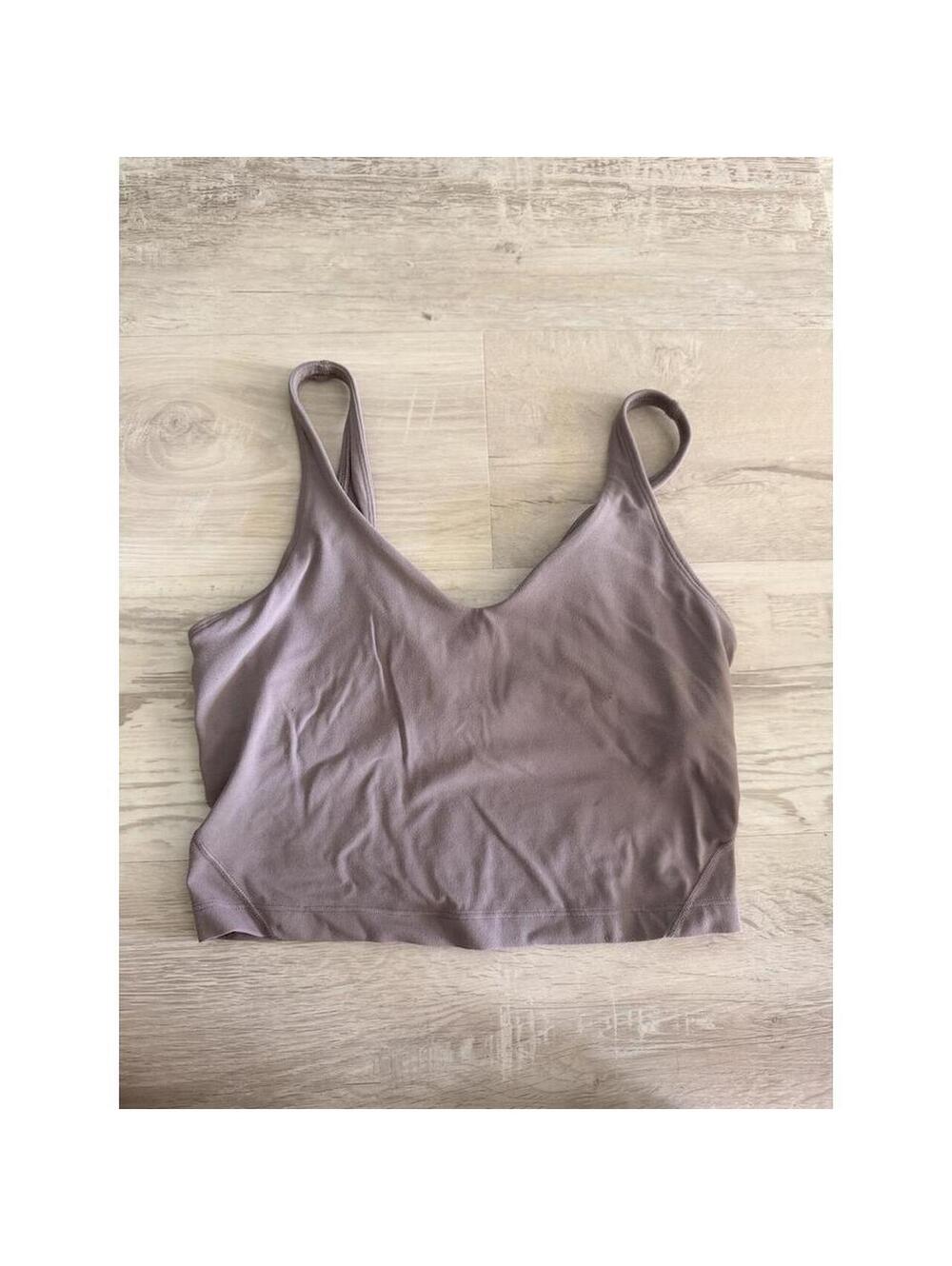 Lululemon align tank in mauve #activewear #yoga